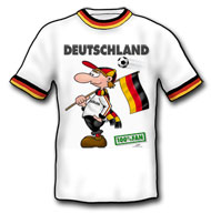 Fanshirt mit Dem Deutschlandfan