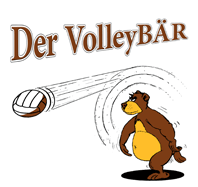 Logo Sportartikelversand und Onlineshop – Der Volleybär
