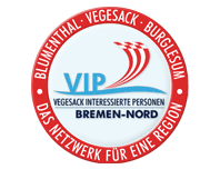 Vignette mit VIP-Bremen-Nord-Logo - Netzwerk Blumenthal, Vegesack und Burglesum